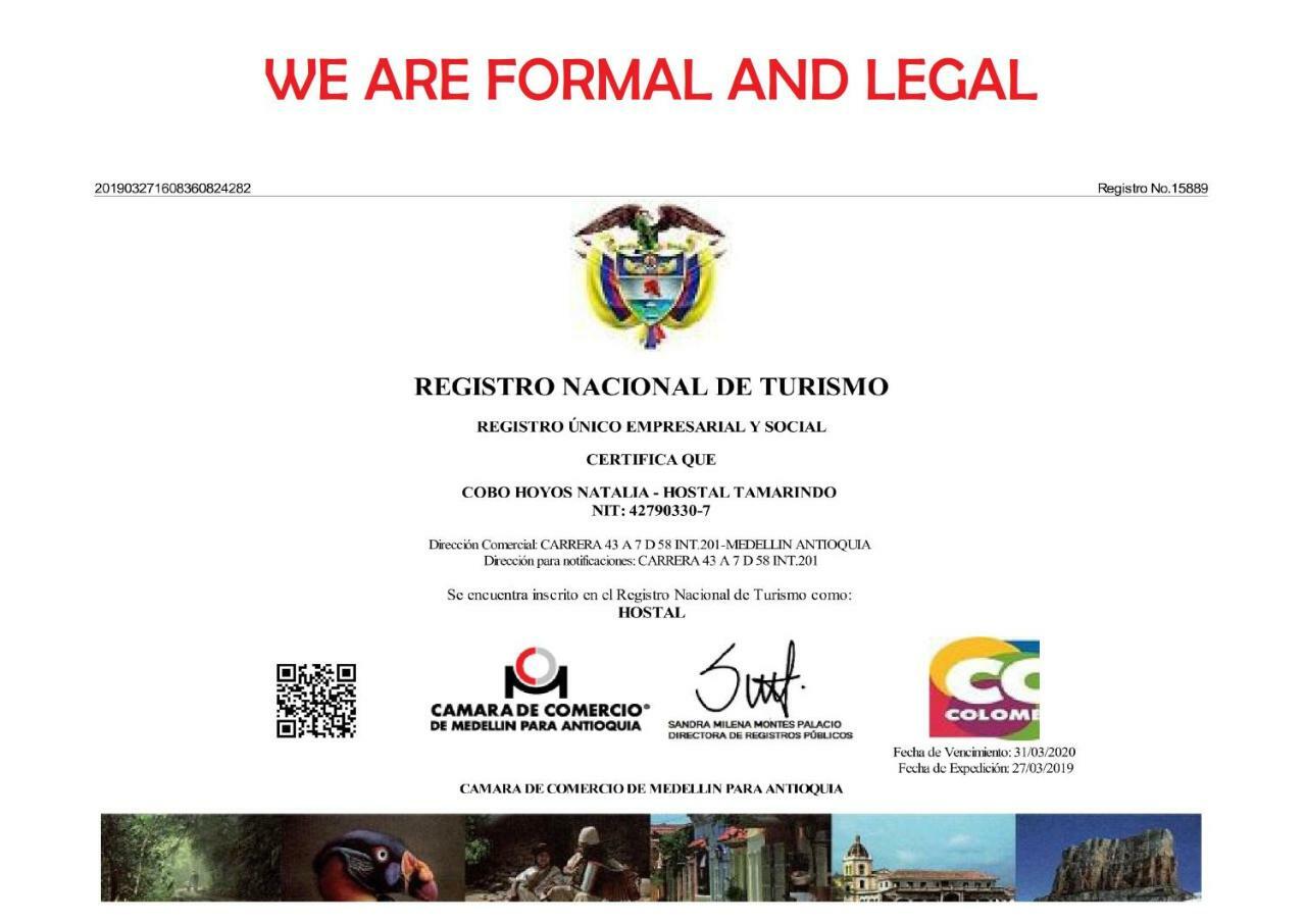 Hostal Tamarindo Inn Medellín Esterno foto